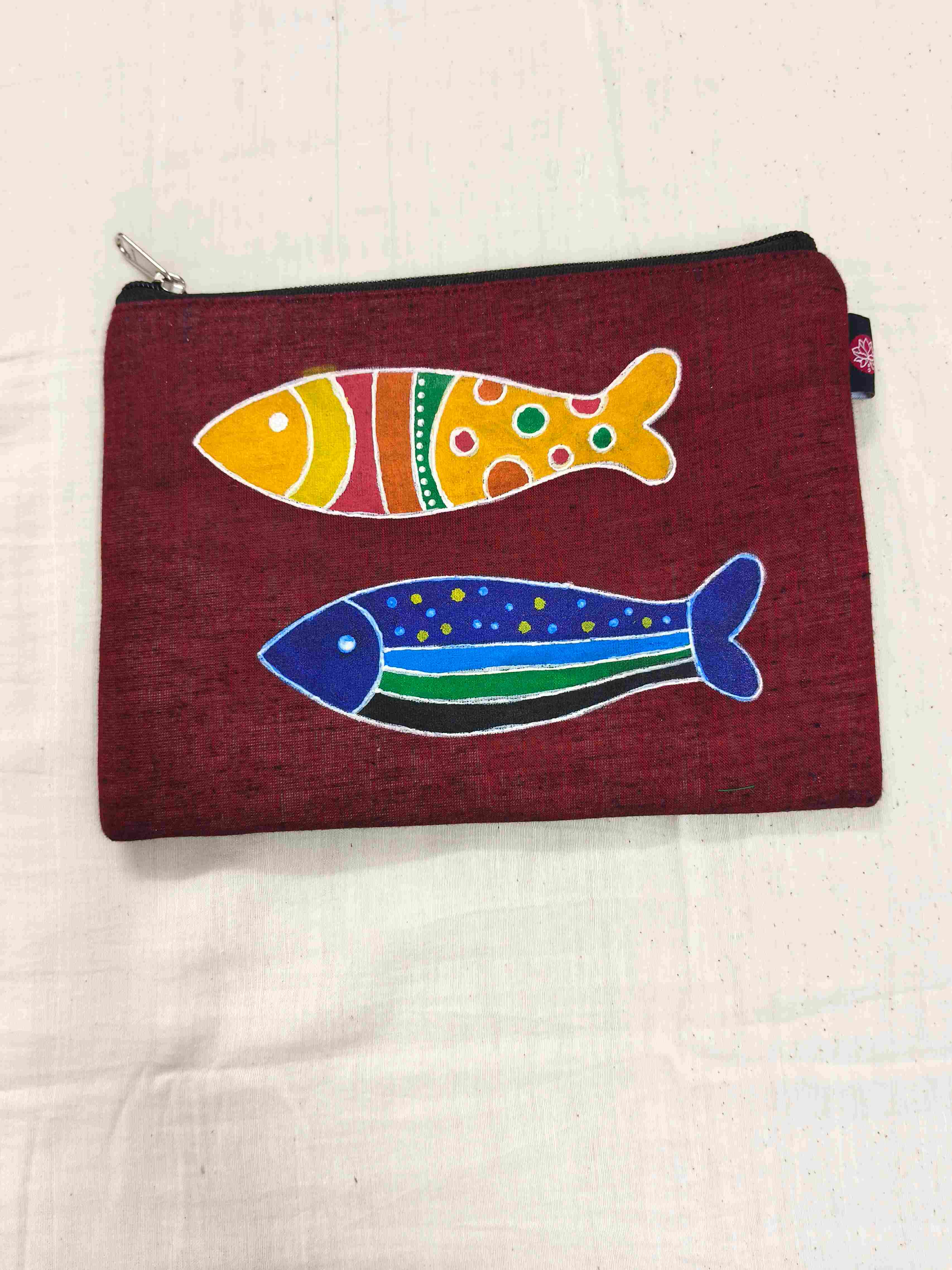 Handpainted Pouch